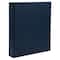 JAM Paper 1.5" Navy Blue Premium Linen Textured 3 Ring Binder